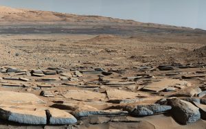 Vista desde la fomración «Kimberley» en Marte, tomada por el Curiosity de la NASA’s