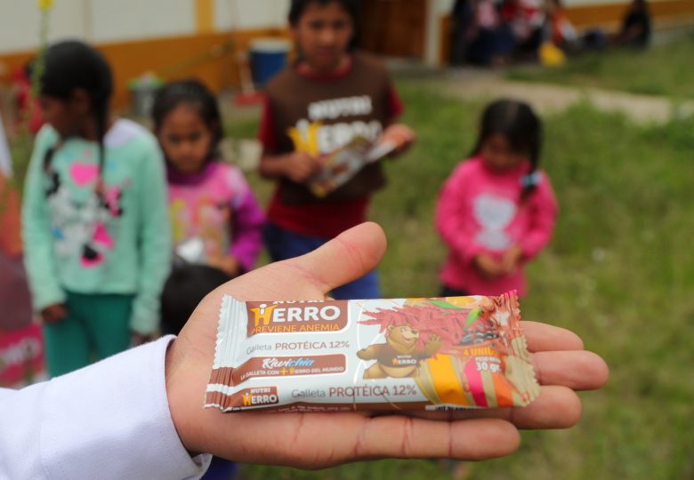 Galleta rica en hierro: la solución contra la anemia infantil de Perú.