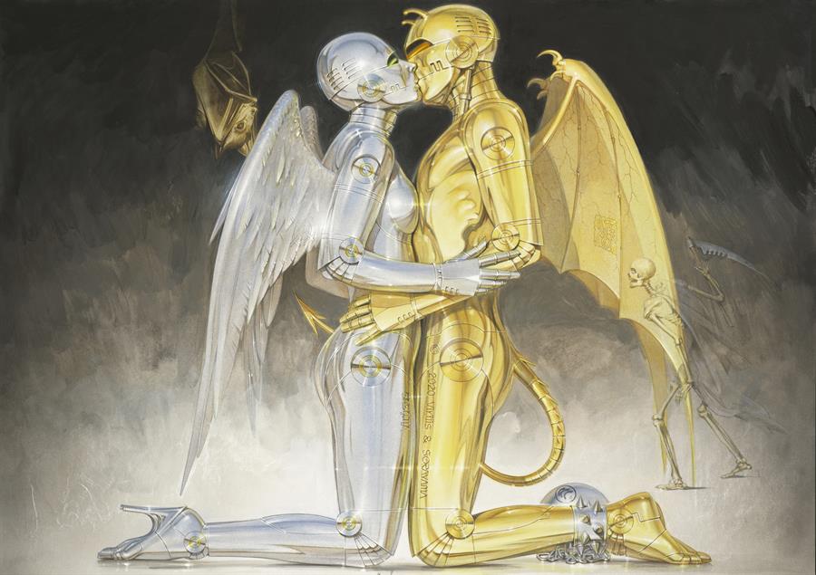 Exposición de robots del japonés Sorayama abrirá el Museo del Sexo de Miami