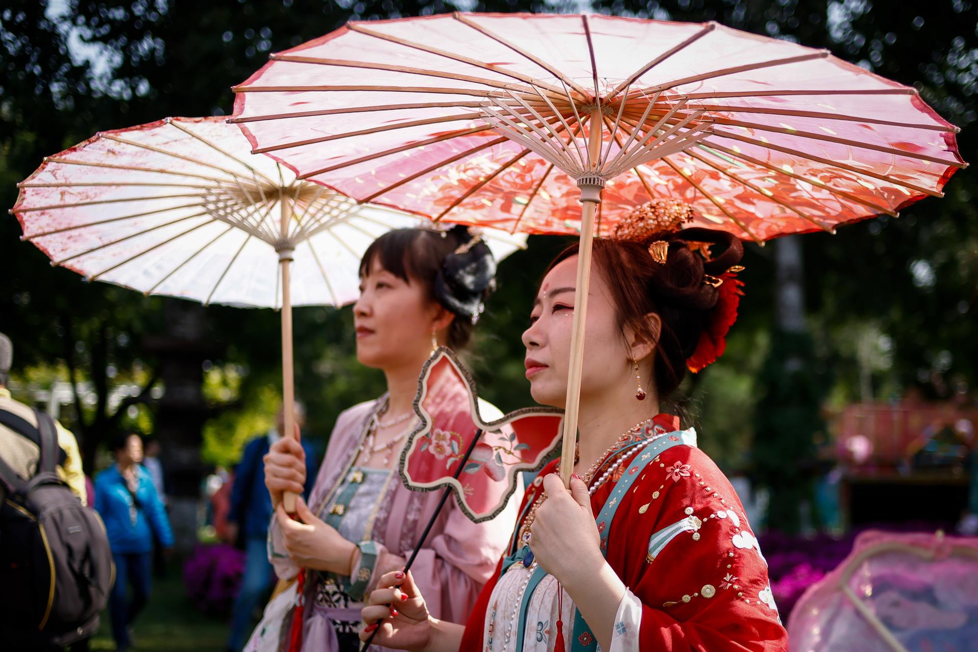 Xi’an, la ciudad antigua se convierte en imán para los amantes del Hanfu