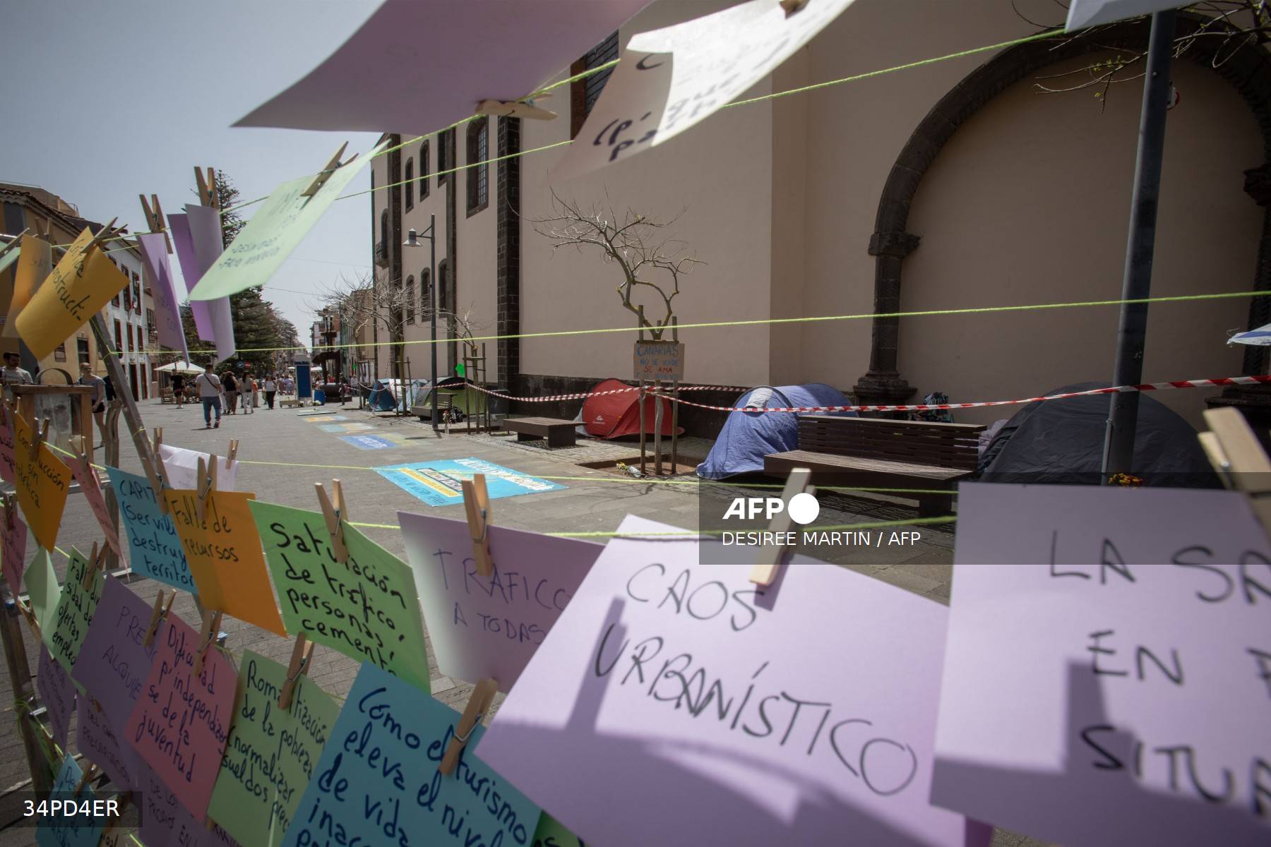 El rechazo contra la masificación turística crece en España