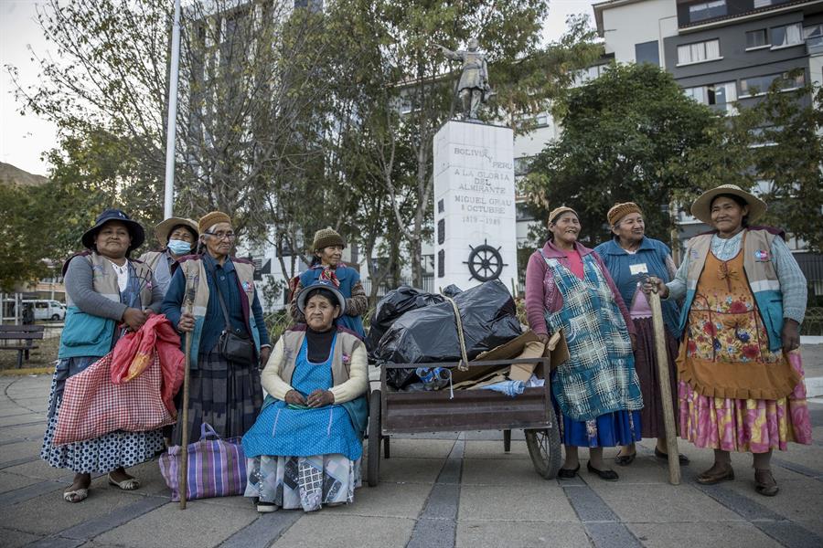 EcoWarmis, las mujeres bolivianas dedicadas al reciclaje y el cambio medioambiental