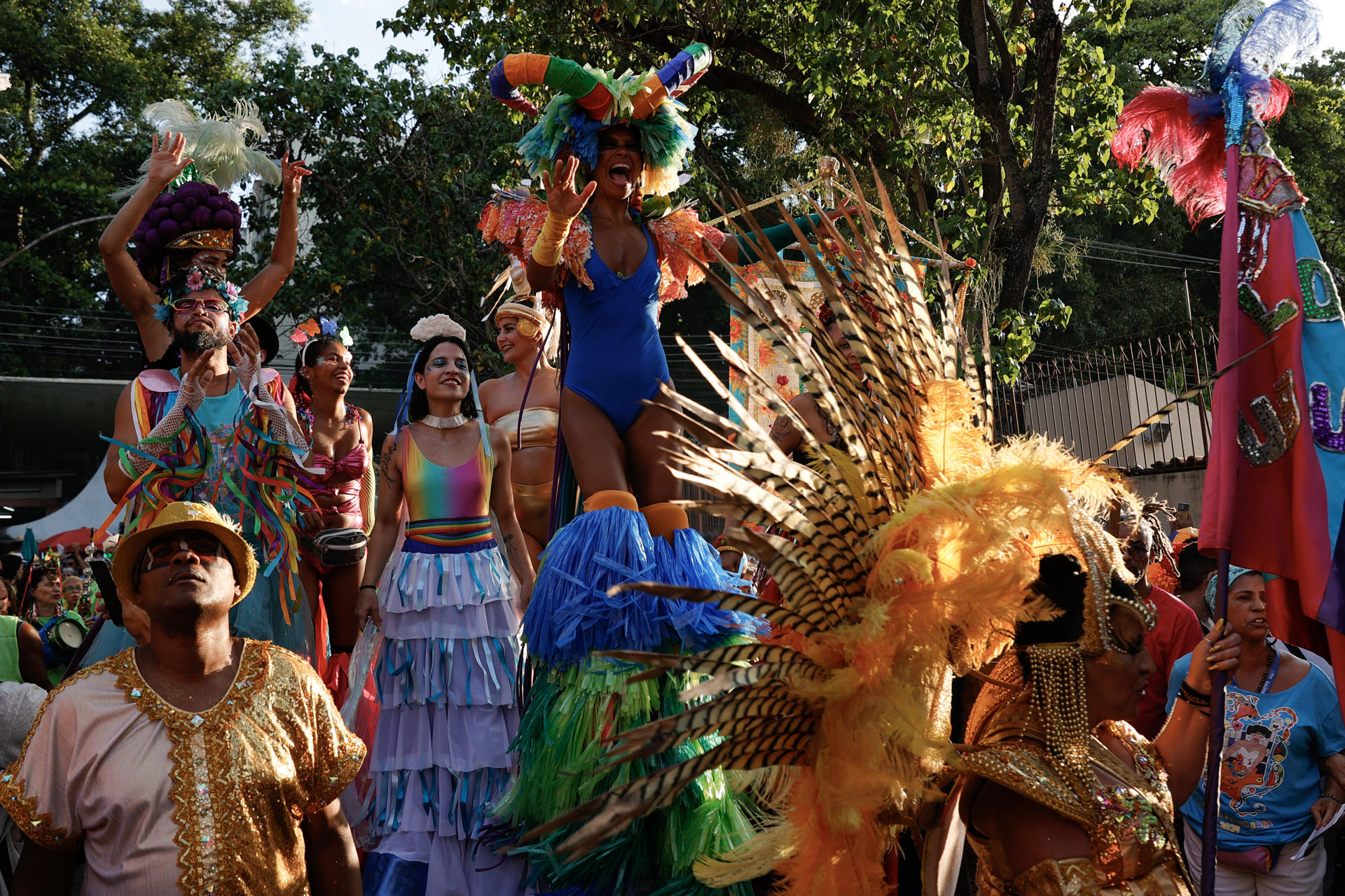 ‘Loucura suburbana’, un desfile del Carnaval de Río que da voz a la salud mental