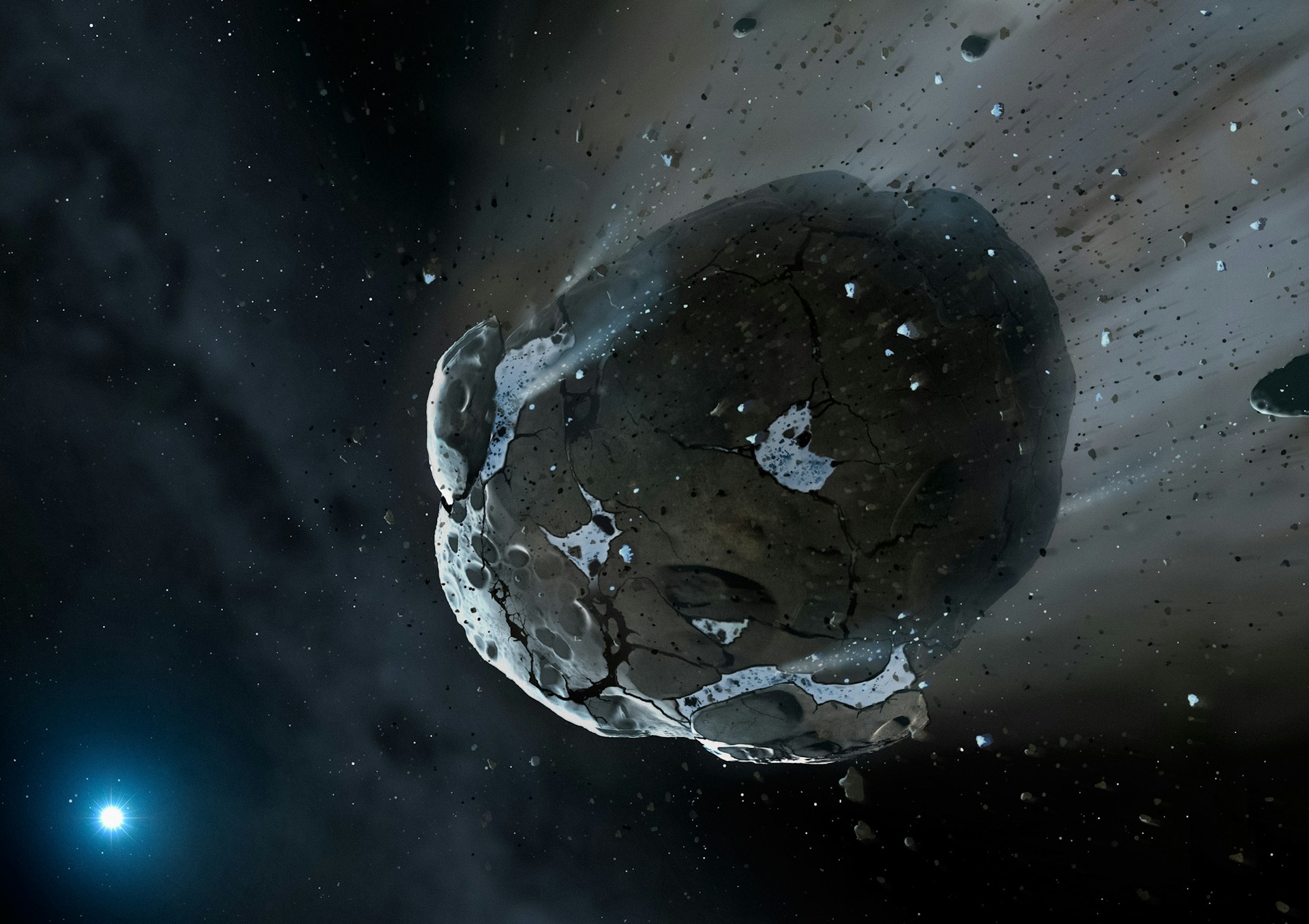 La NASA descarta el impacto del asteroide 2024 YR4 en 2032