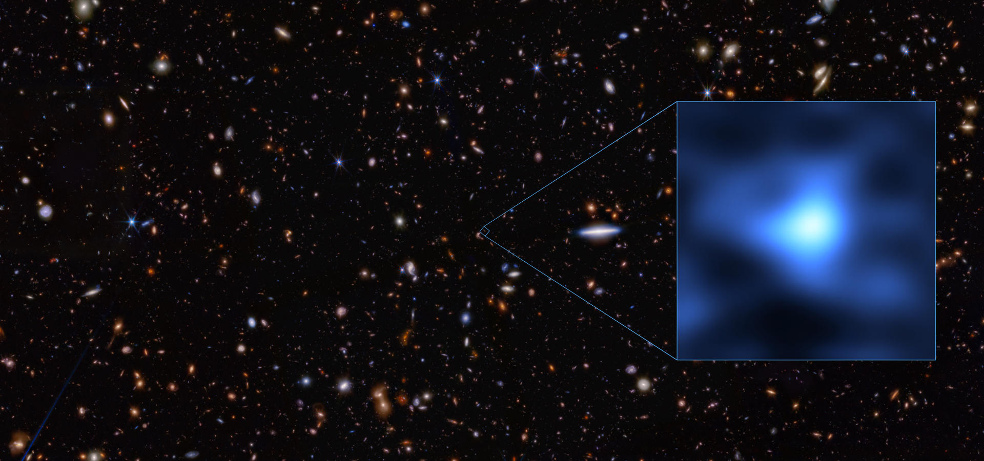 Astrónomos descubren oxígeno en la galaxia más lejana que se conoce