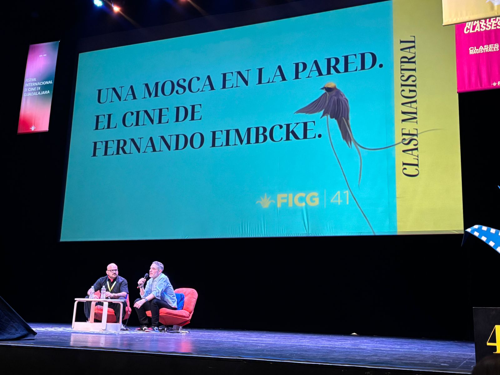 Fernando Eimbcke reflexiona sobre el cine y la música en el FICG 41