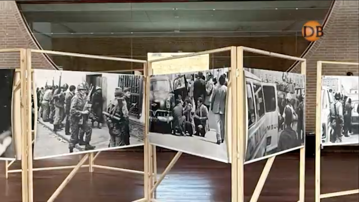 Exposición revive imágenes de la toma de Palacio de Justicia